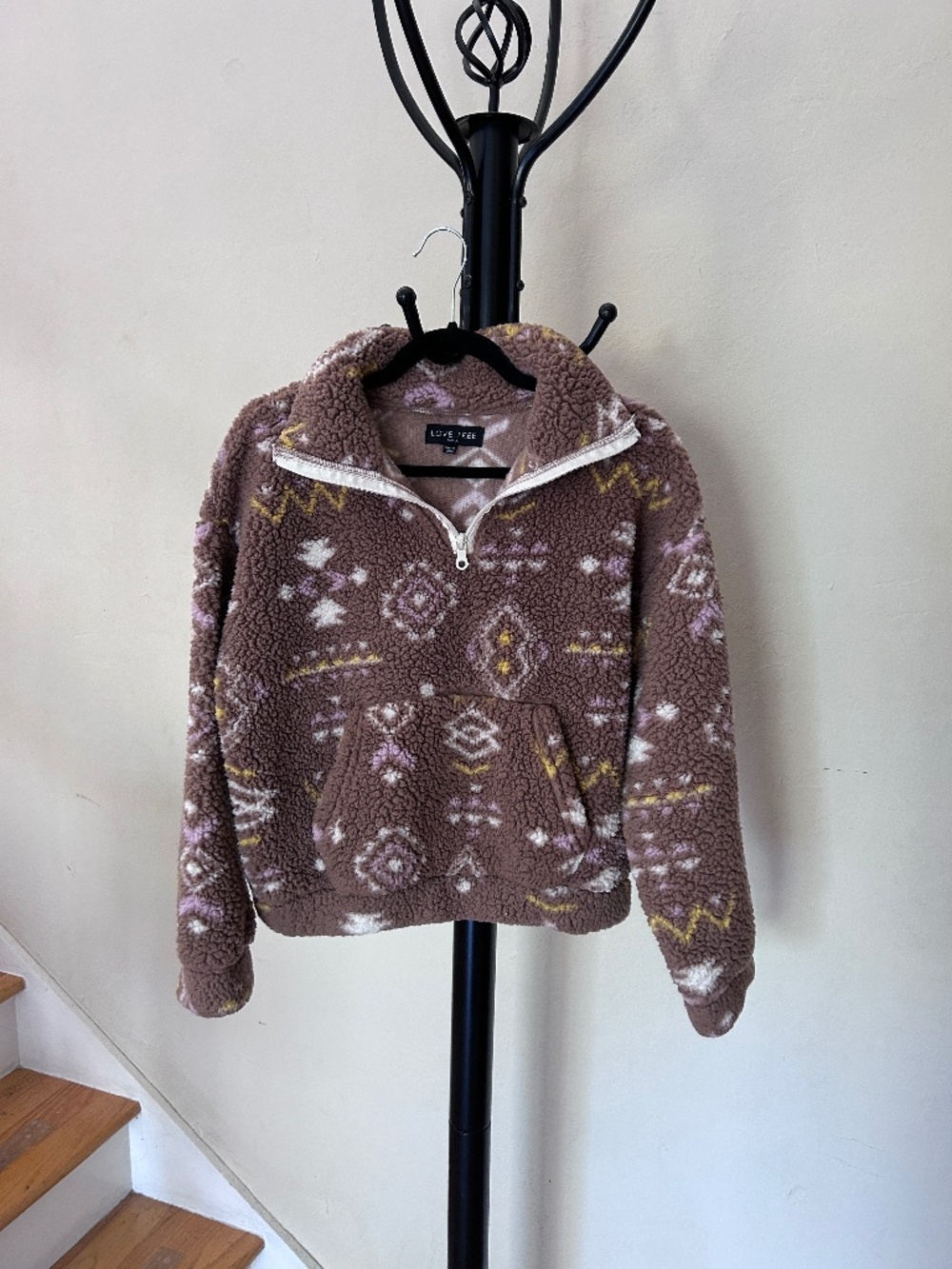 Cozy Extra Warm Plush Sherpa Fleece Pullover Relaxed Fit